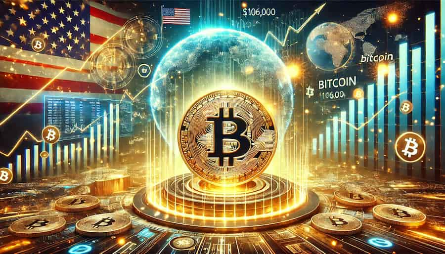  Chọn Bitcoin Lập Đỉnh Mới Trên 106.000 USD: Động Lực Tăng Trưởng Từ Tuyên Bố Của Donald TrumpBitcoin Lập Đỉnh Mới Trên 106.000 USD: Động Lực Tăng Trưởng Từ Tuyên Bố Của Donald Trump